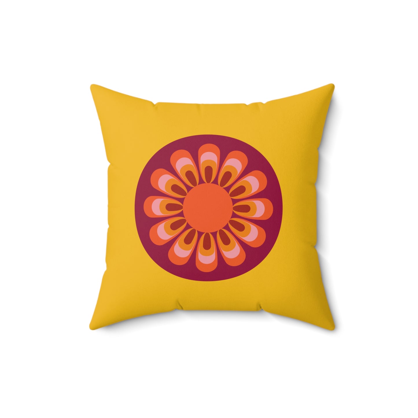Spun Polyester Square Pillow