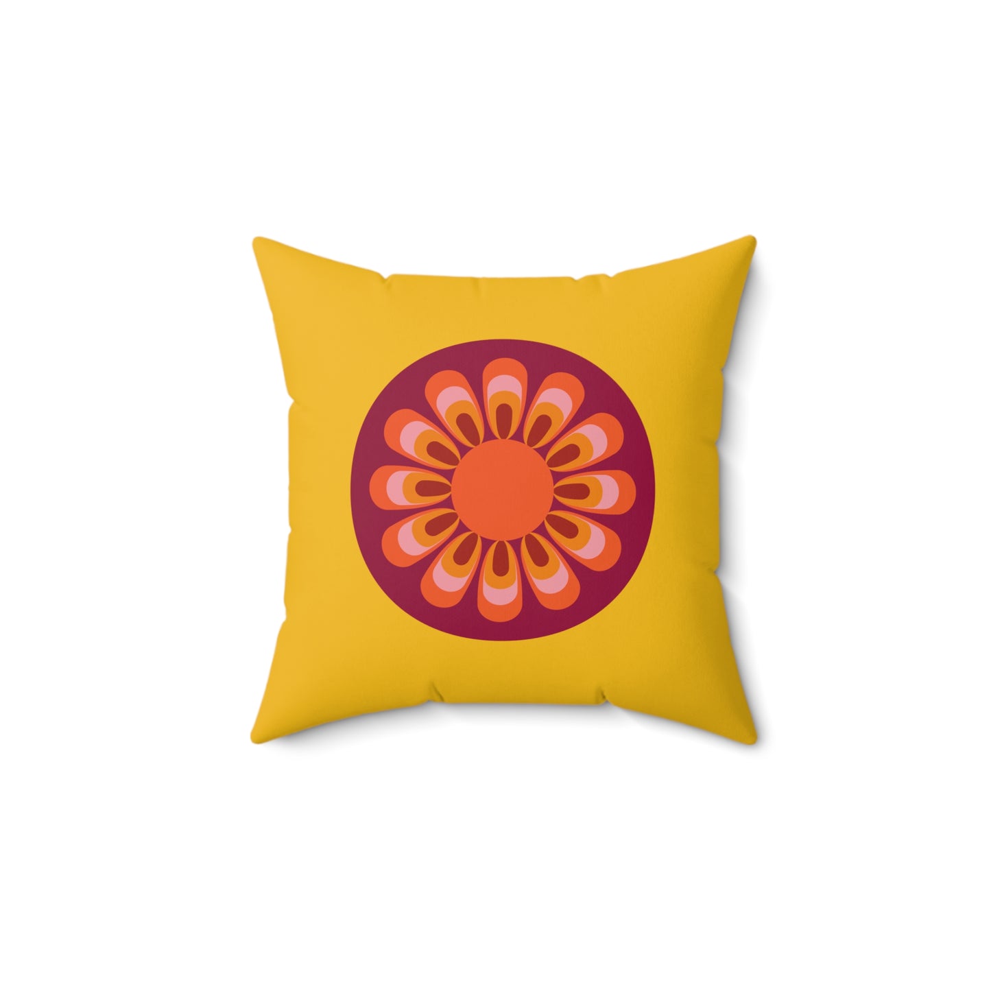Spun Polyester Square Pillow