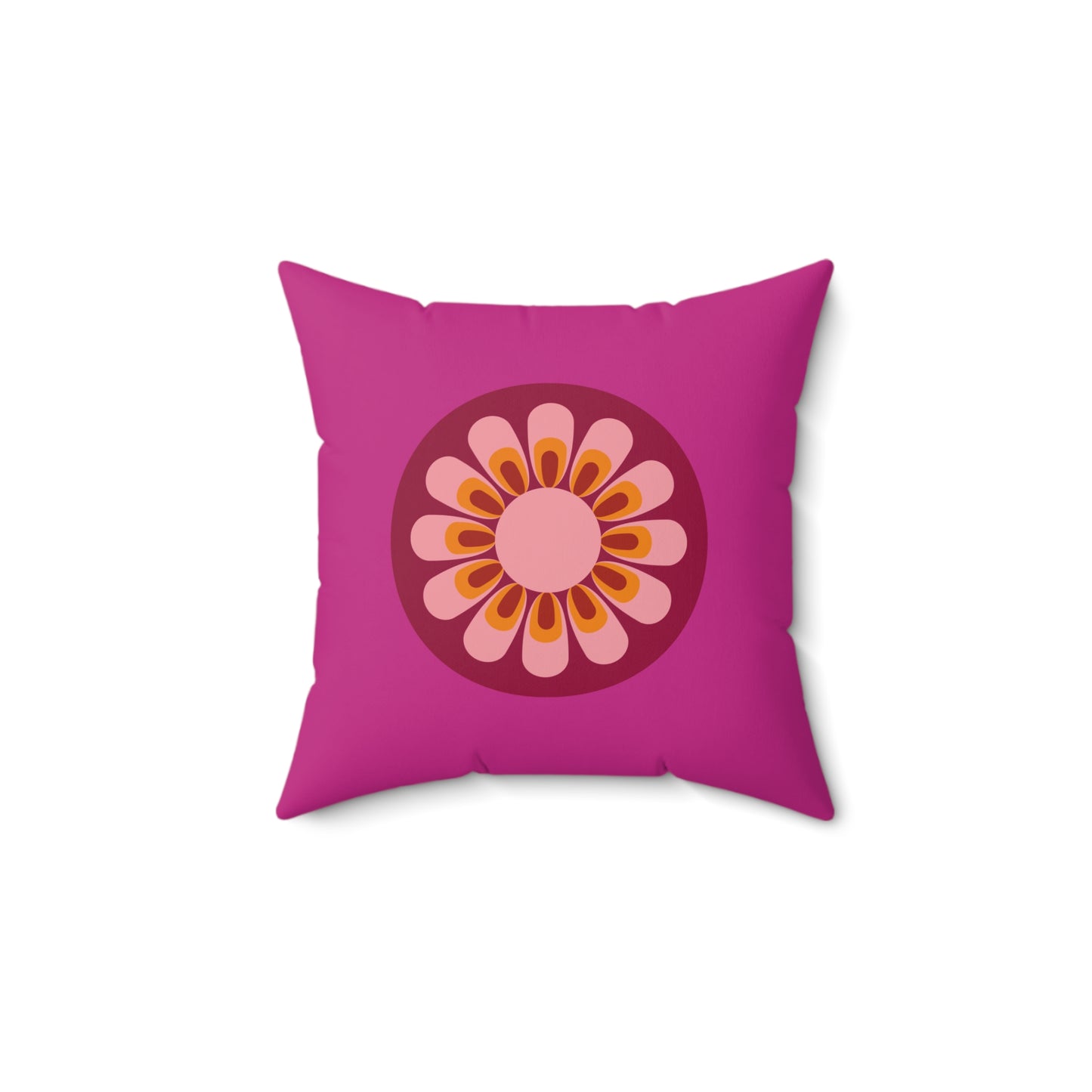 Spun Polyester Square Pillow