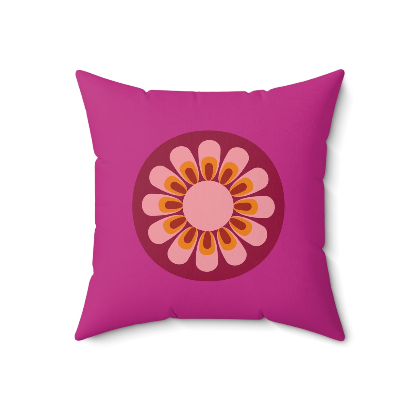 Spun Polyester Square Pillow