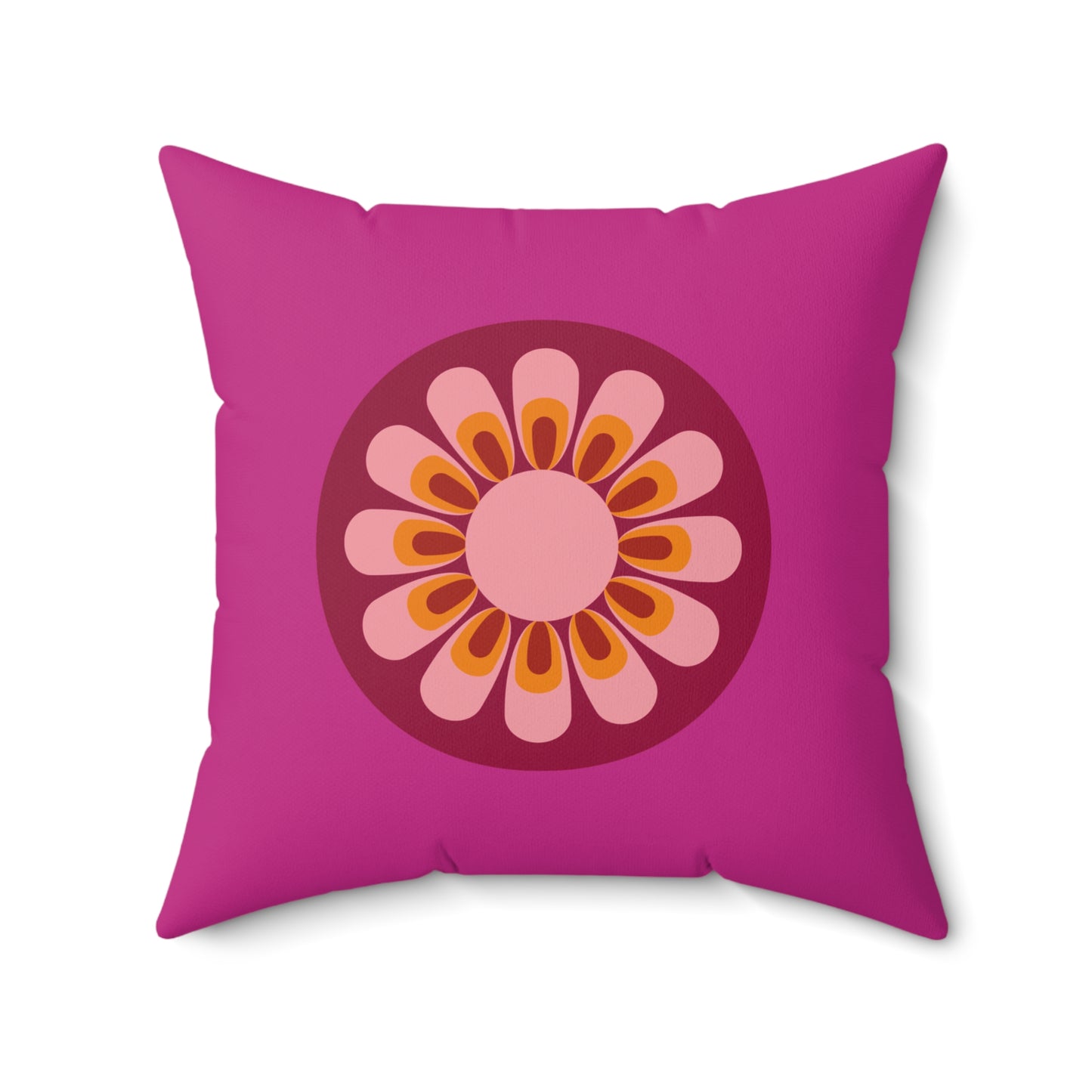Spun Polyester Square Pillow