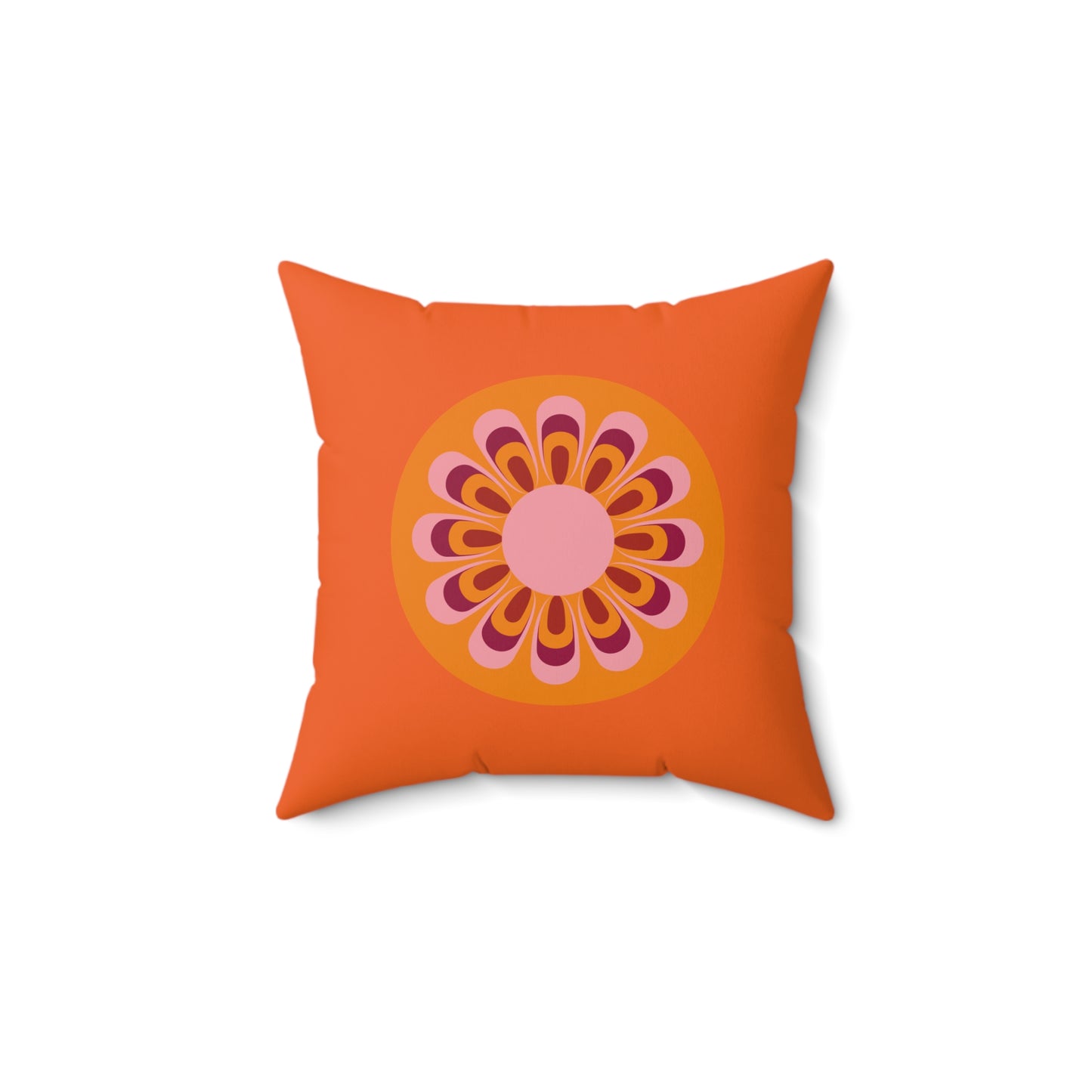 Spun Polyester Square Pillow