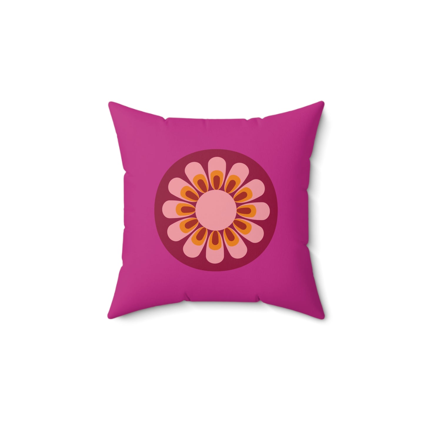 Spun Polyester Square Pillow