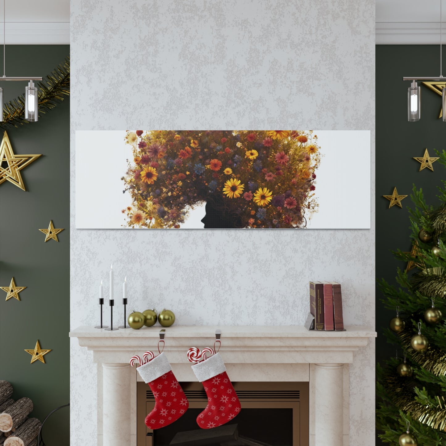 Autumn Wildflower Hair