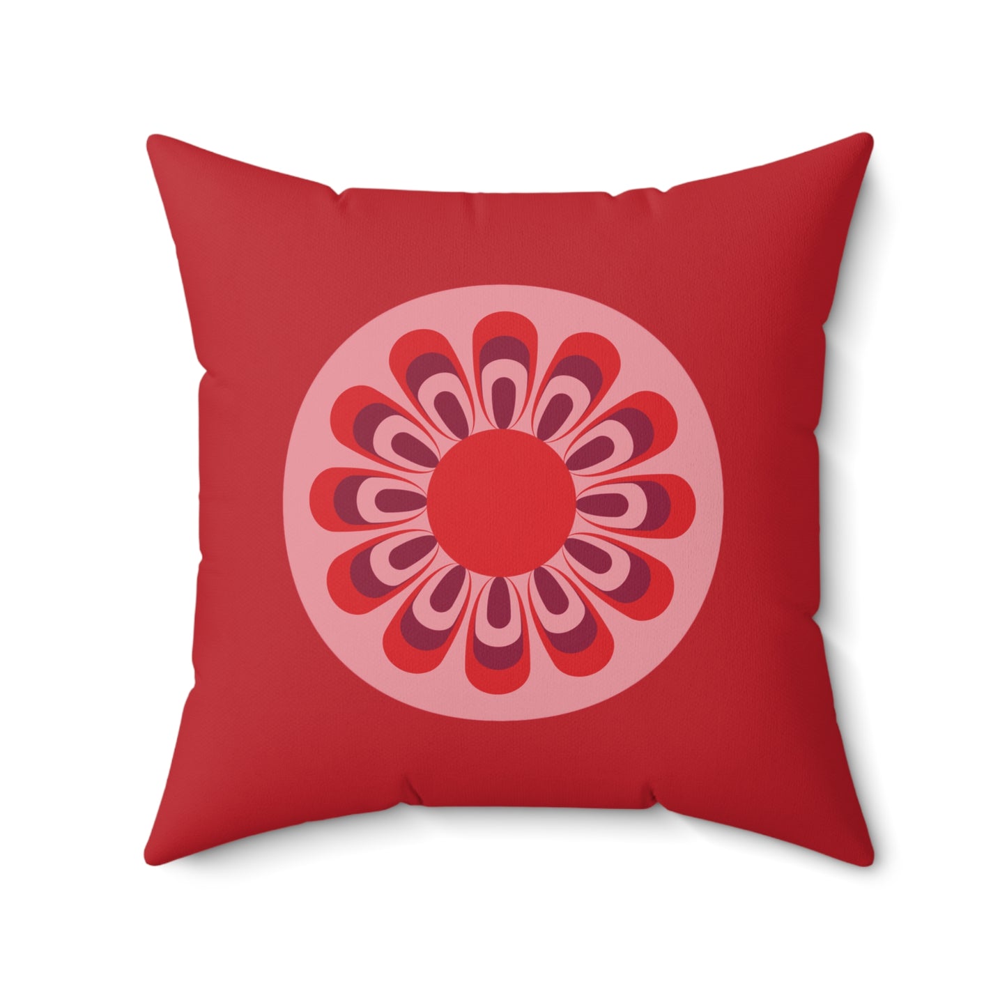 Spun Polyester Square Pillow