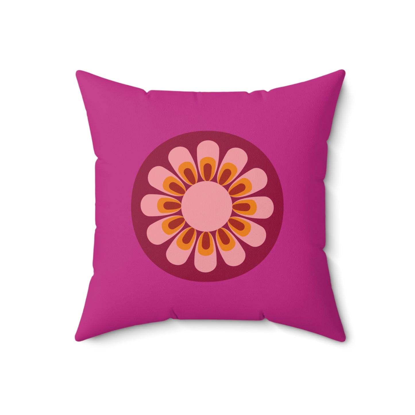 Spun Polyester Square Pillow