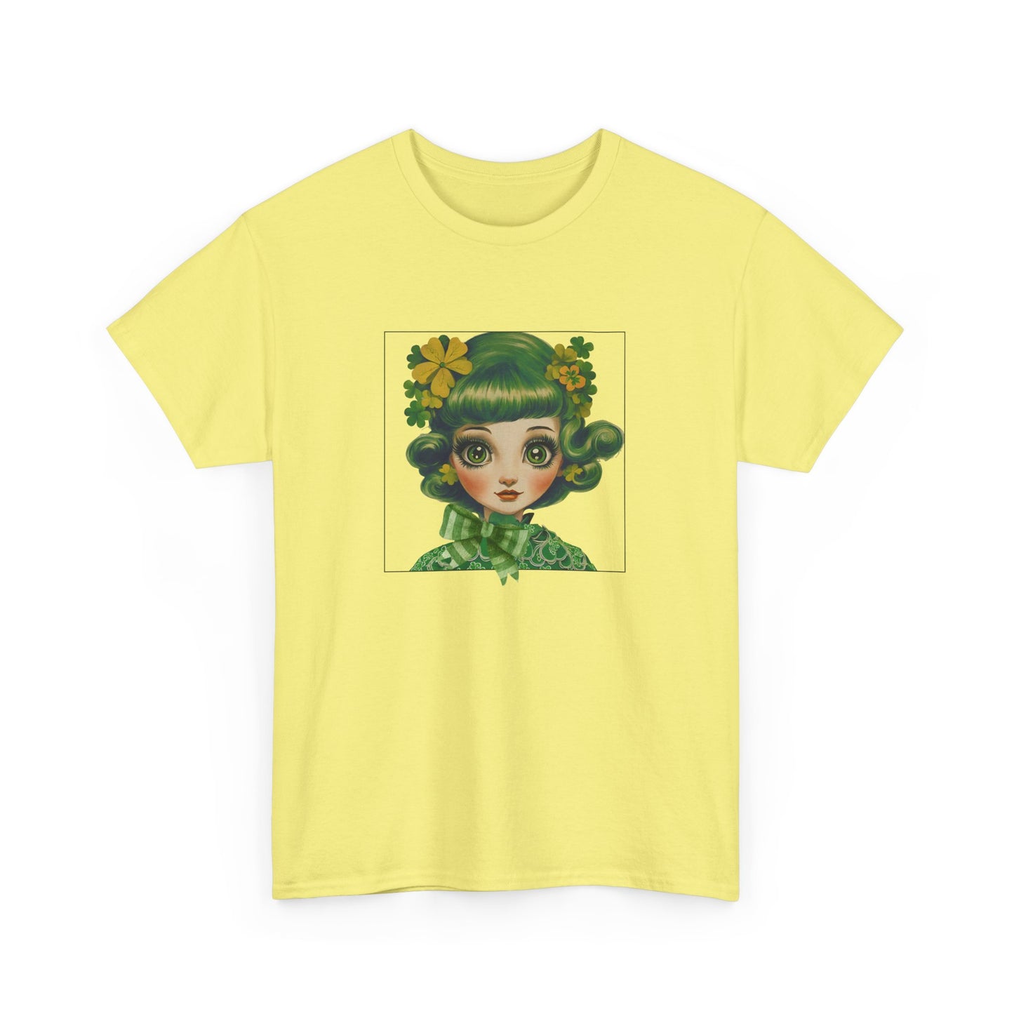 T-Shirt - Irish Eyes Are Smiling Big Eyes Irish Gal