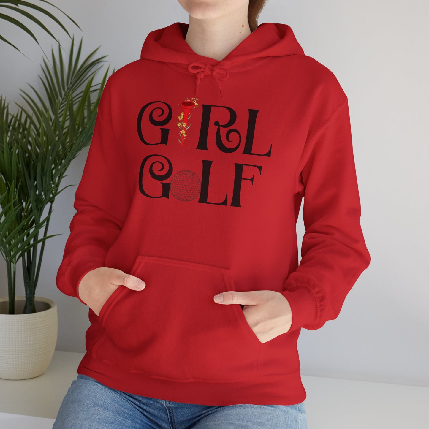 Girl Golf Hoodie - Bold Statement Design