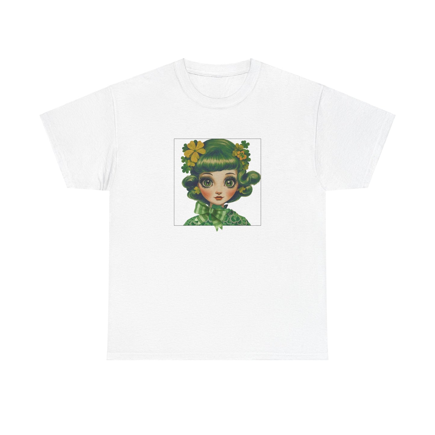 T-Shirt - Irish Eyes Are Smiling Big Eyes Irish Gal