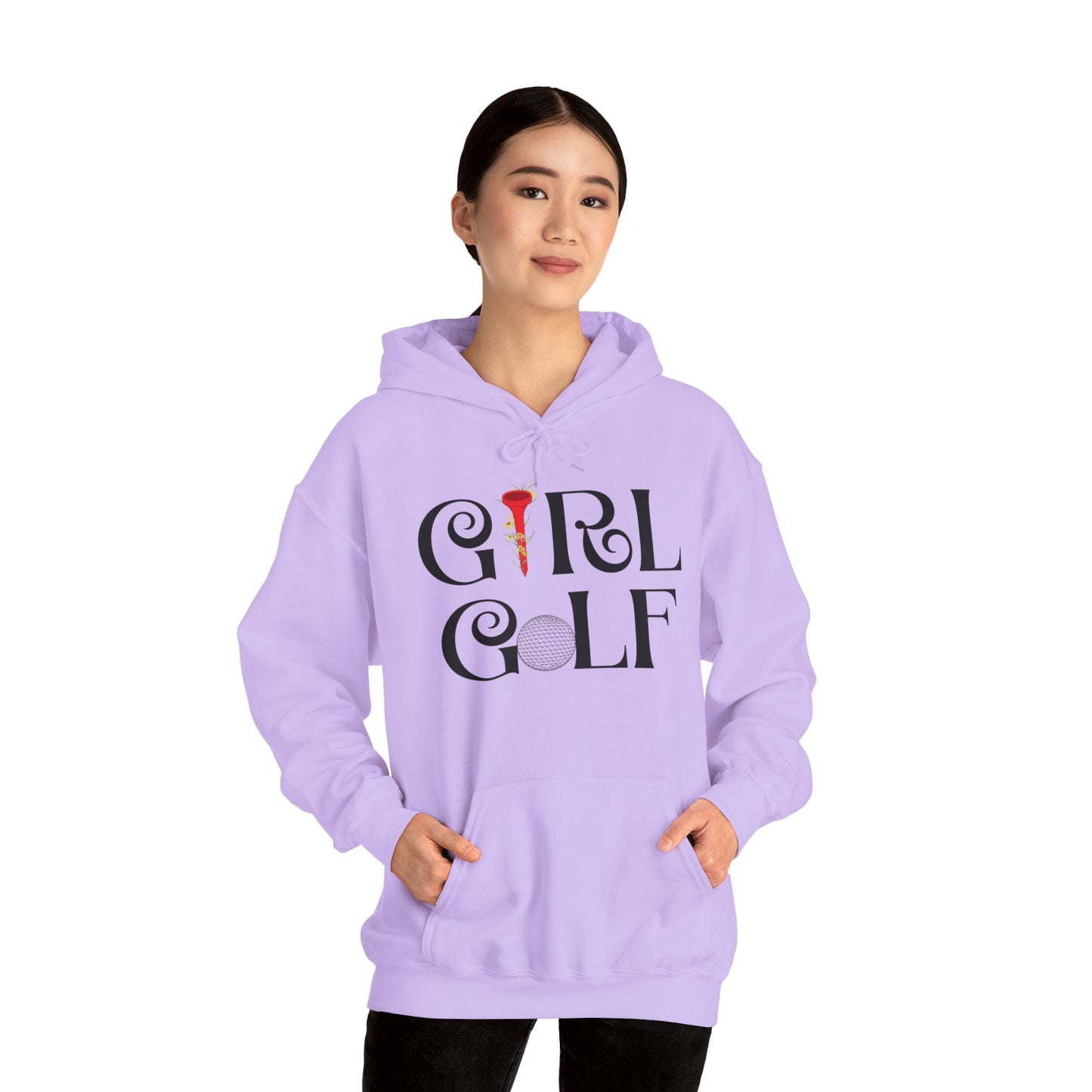 Girl Golf Hoodie - Bold Statement Design