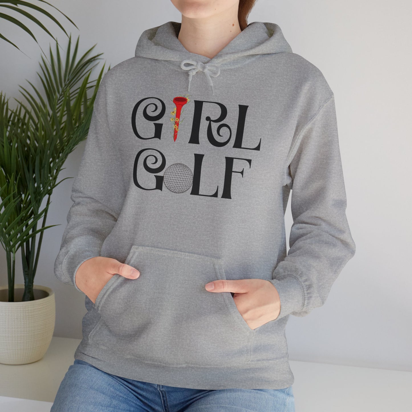 Girl Golf Hoodie - Bold Statement Design