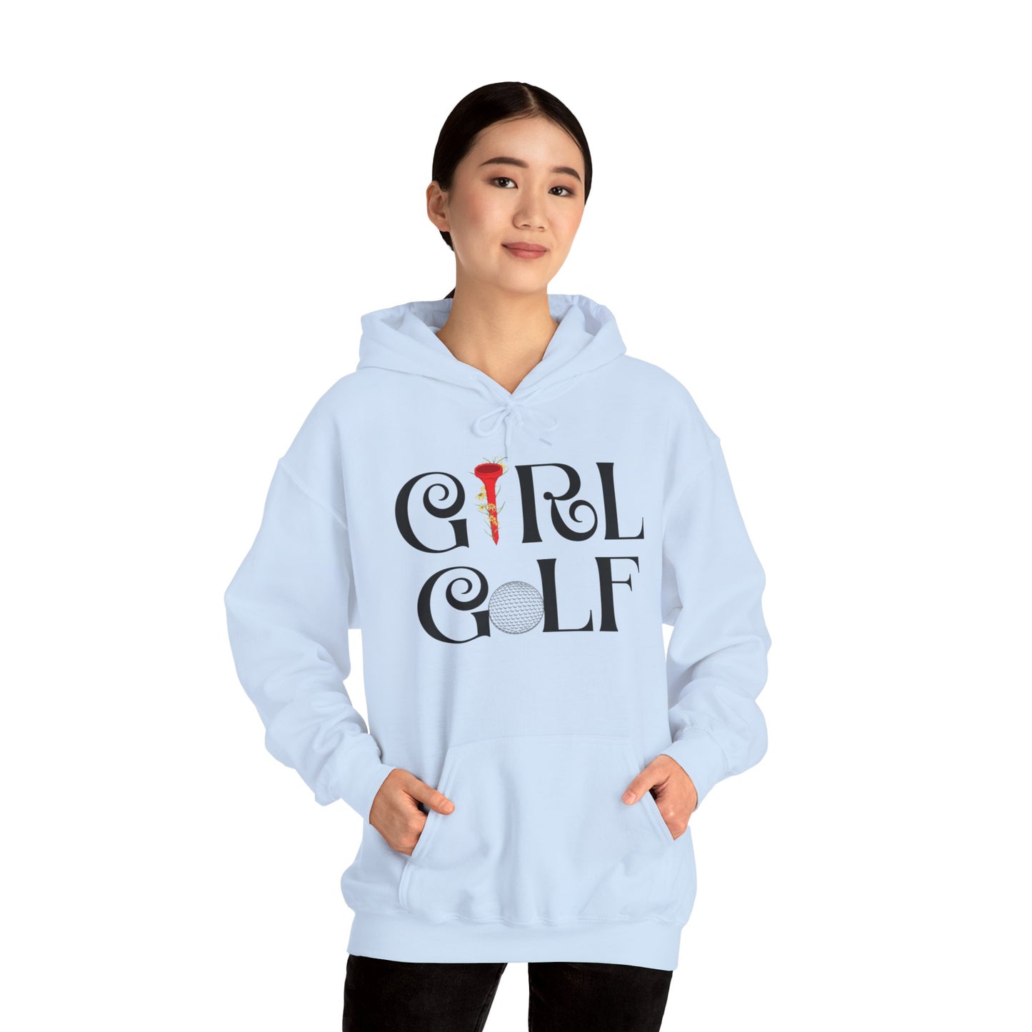 Girl Golf Hoodie - Bold Statement Design