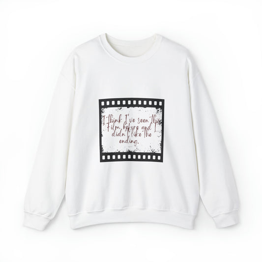 The ending Taylor Swift Lyric Unisex Heavy Blend™ Crewneck Sweatshirt