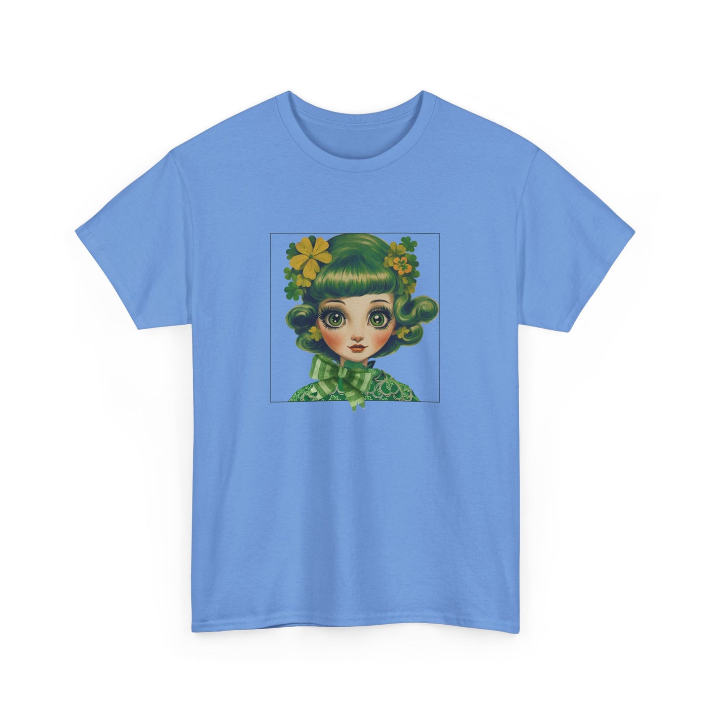 T-Shirt - Irish Eyes Are Smiling Big Eyes Irish Gal