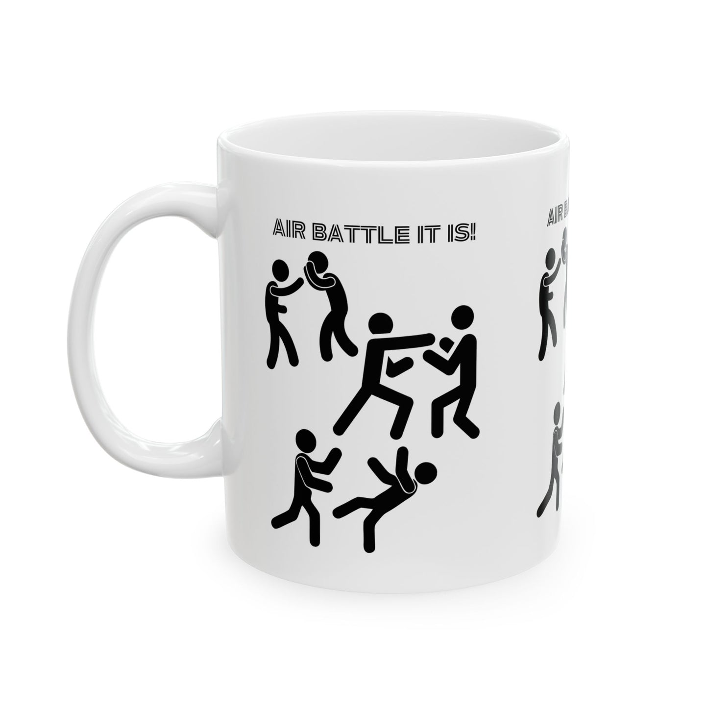 11 oz Ceramic Air Battle Mug