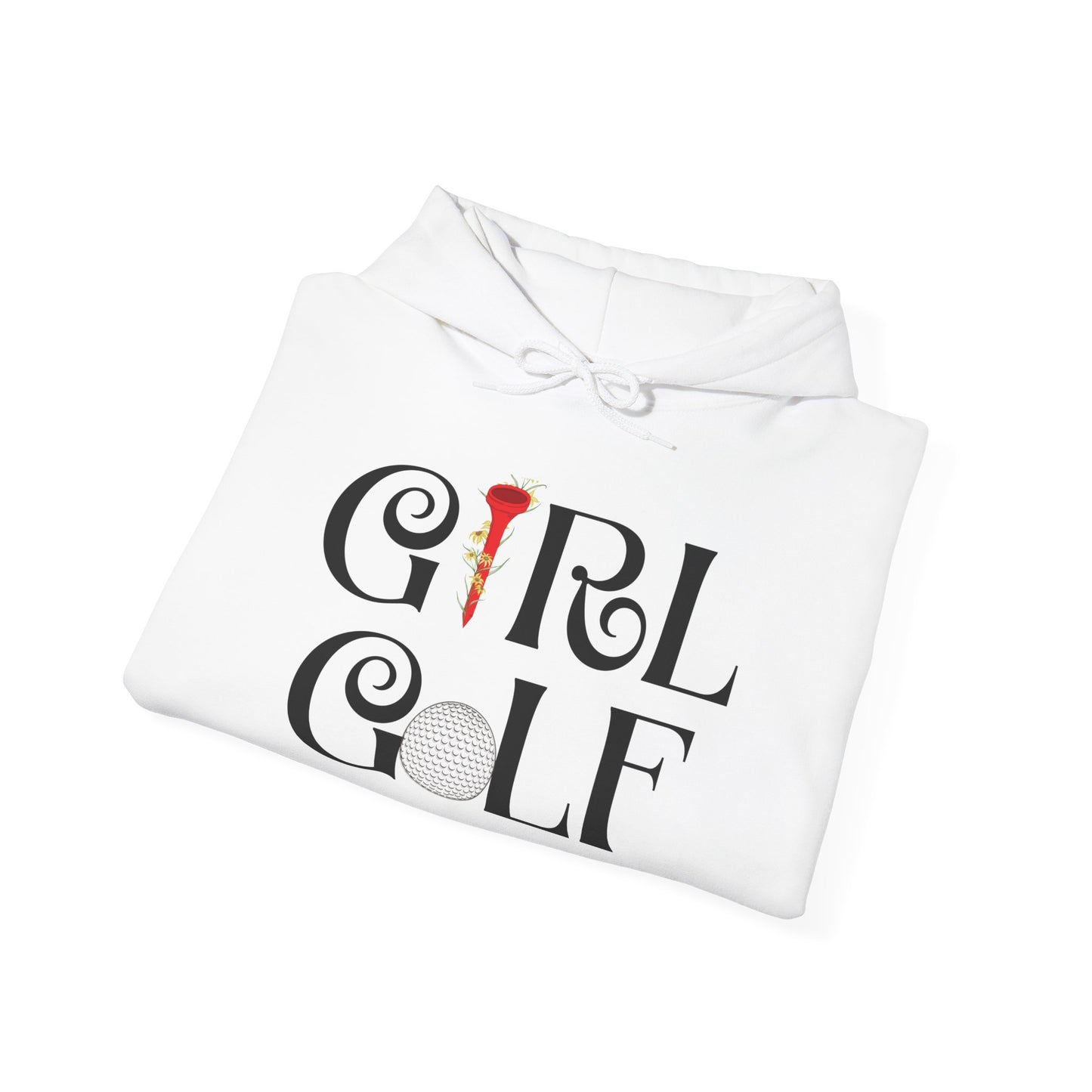 Girl Golf Hoodie - Bold Statement Design