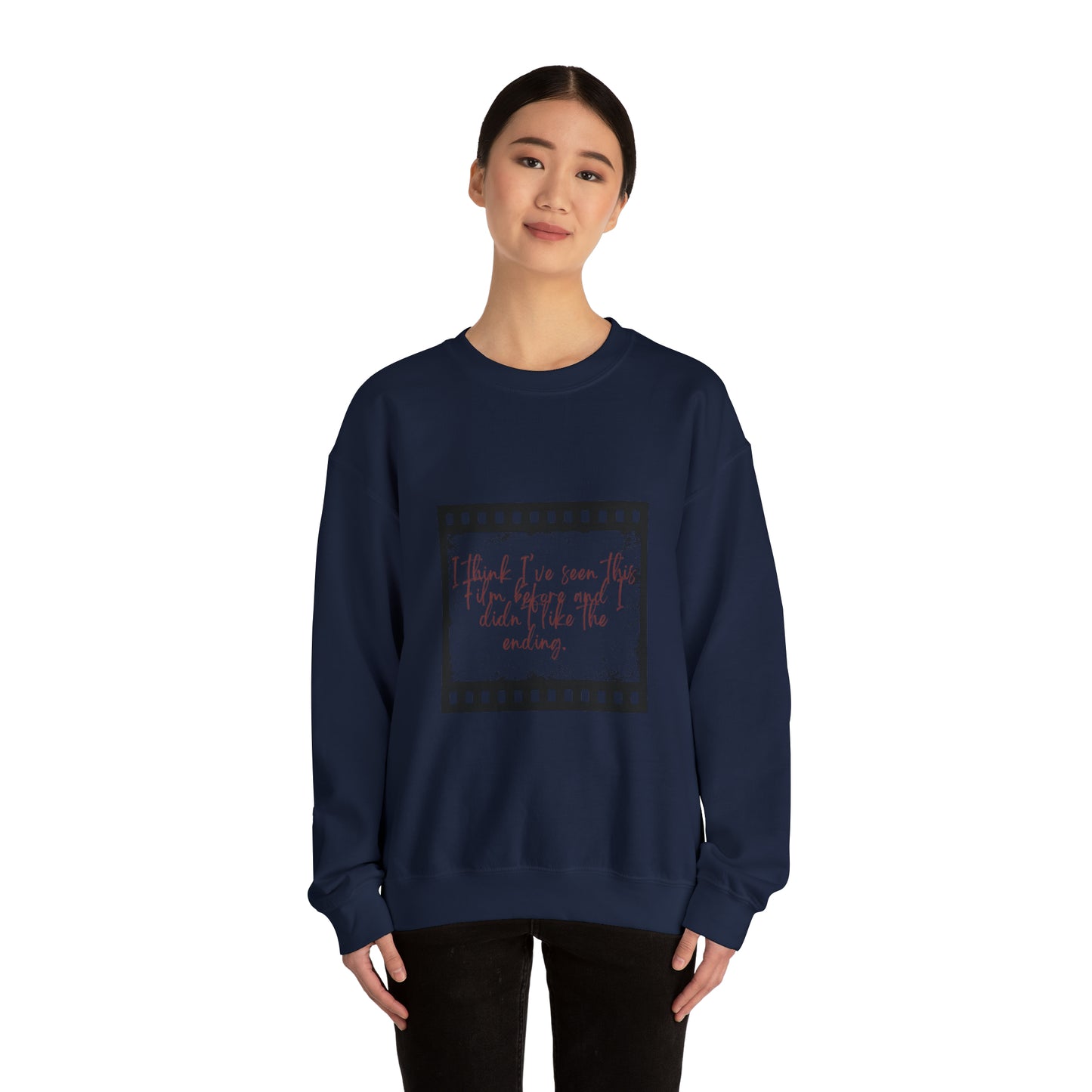 The ending Taylor Swift Lyric Unisex Heavy Blend™ Crewneck Sweatshirt