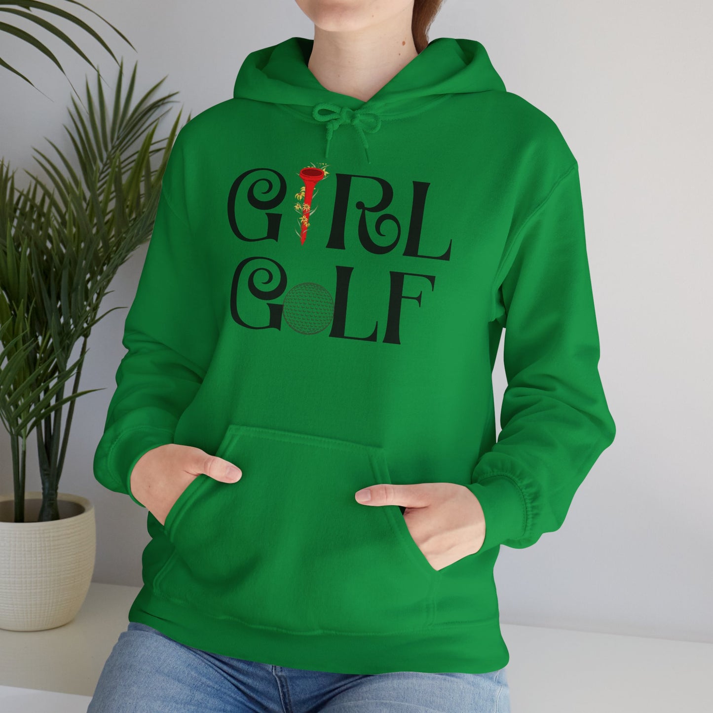 Girl Golf Hoodie - Bold Statement Design