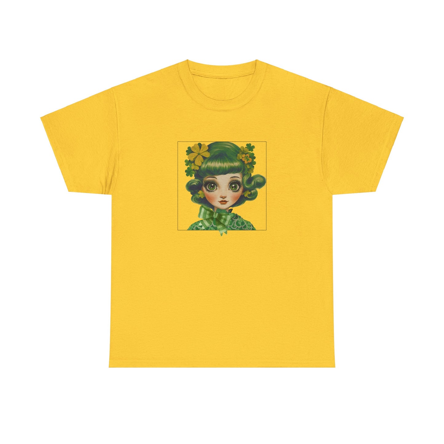 T-Shirt - Irish Eyes Are Smiling Big Eyes Irish Gal