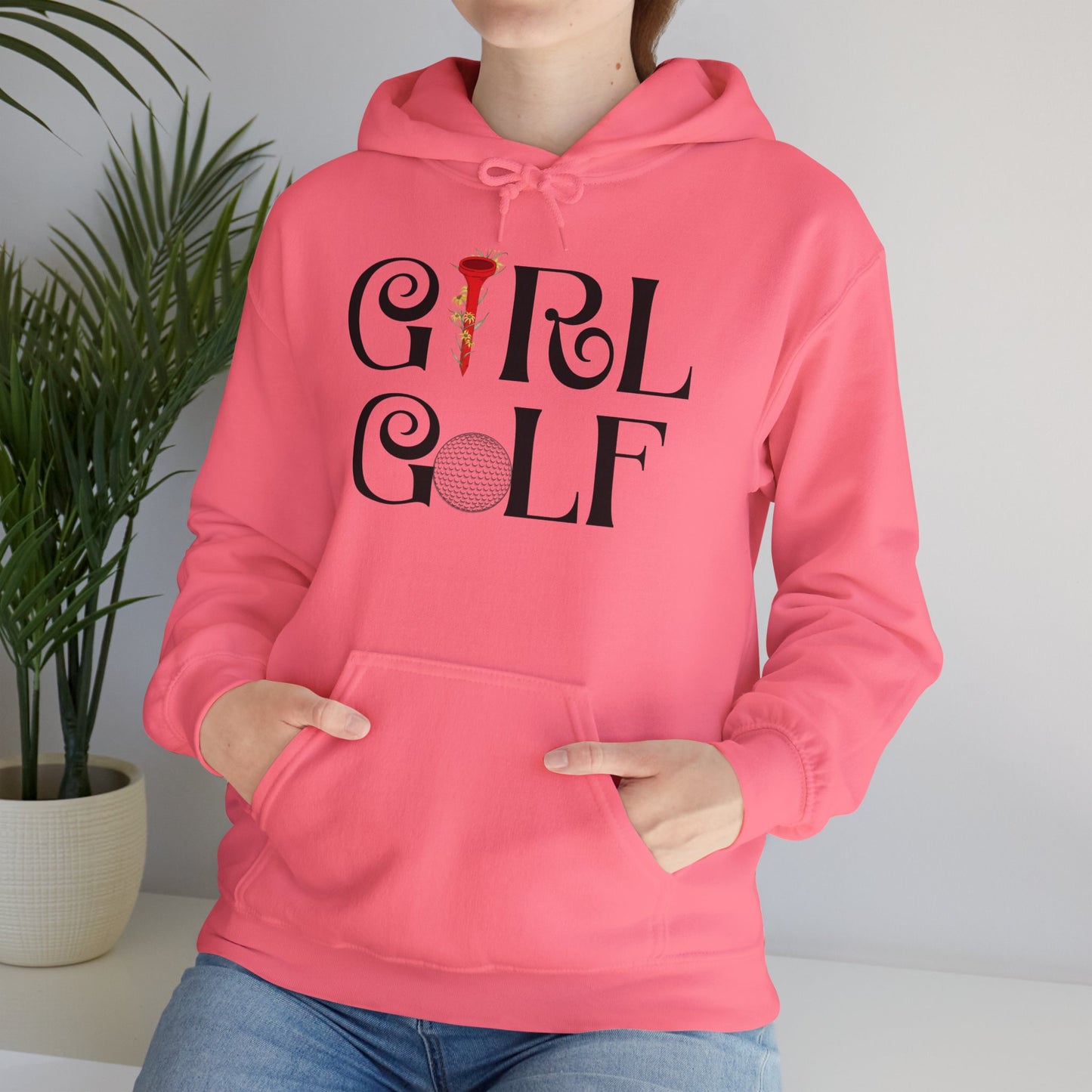 Girl Golf Hoodie - Bold Statement Design