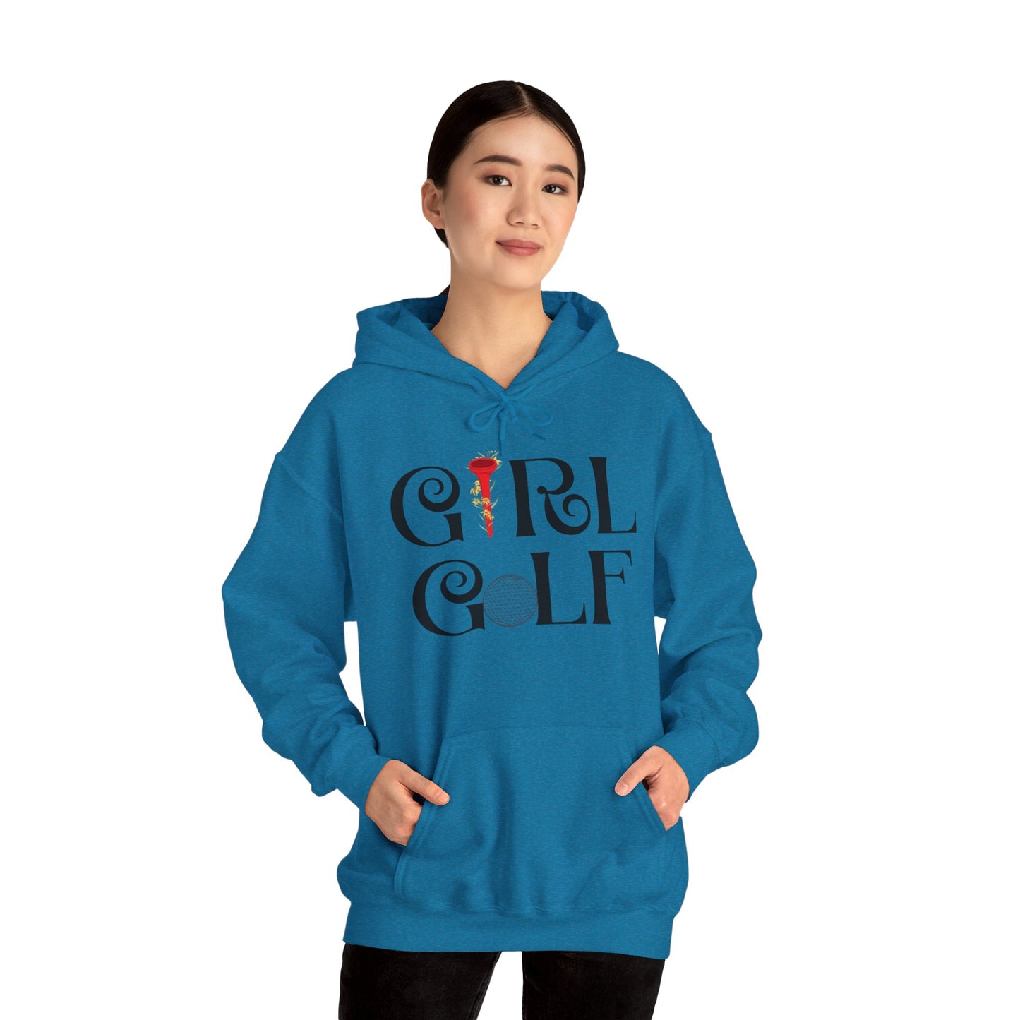 Girl Golf Hoodie - Bold Statement Design