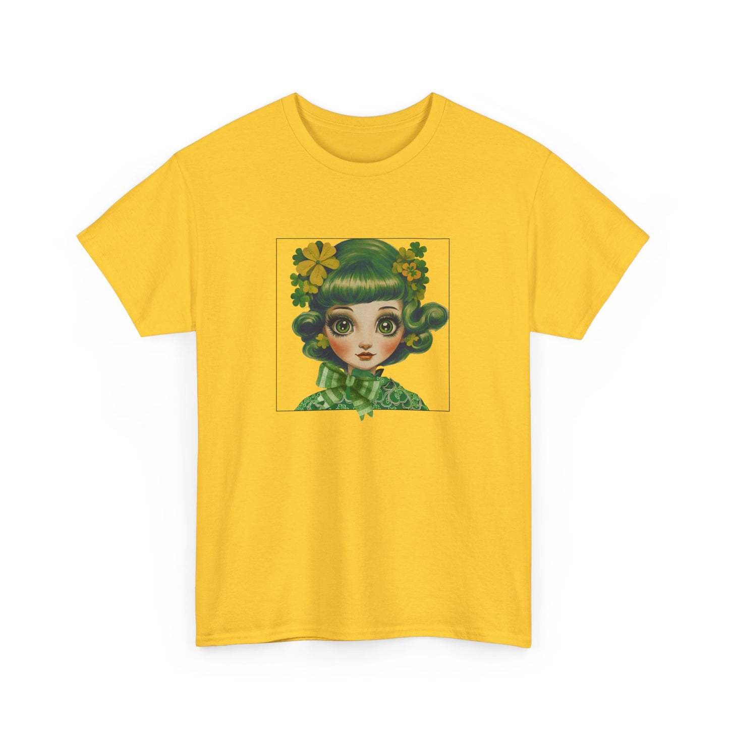 T-Shirt - Irish Eyes Are Smiling Big Eyes Irish Gal