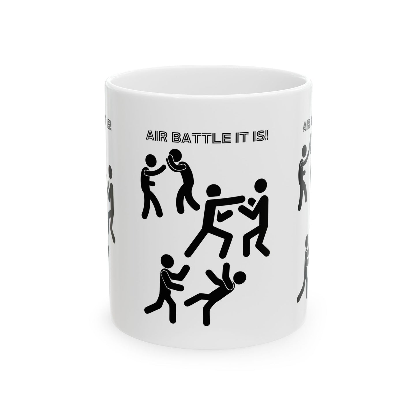 11 oz Ceramic Air Battle Mug