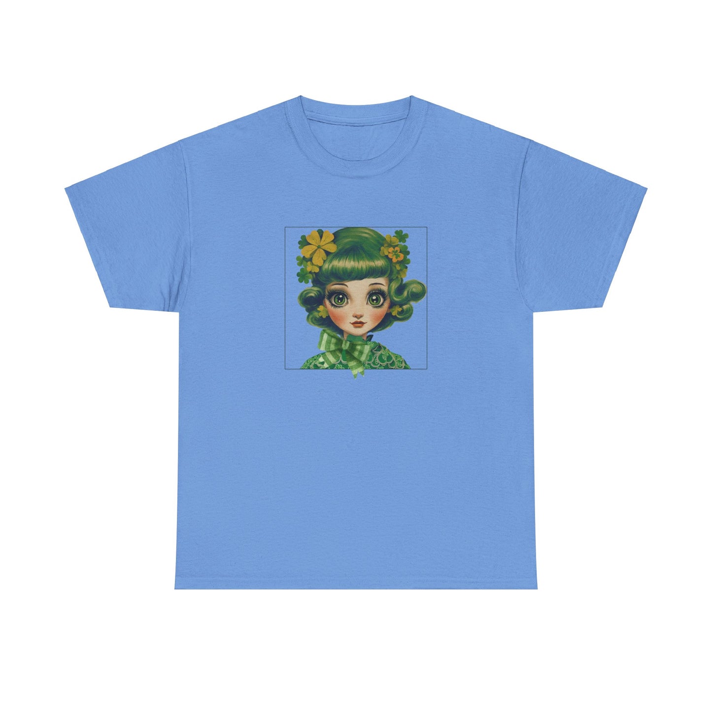 T-Shirt - Irish Eyes Are Smiling Big Eyes Irish Gal