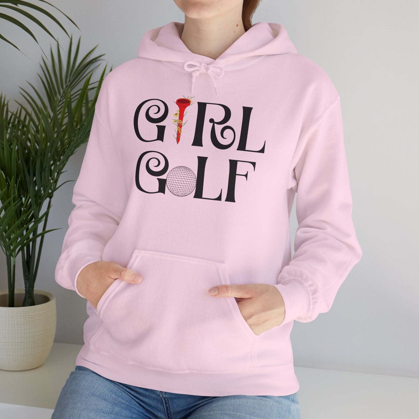 Girl Golf Hoodie - Bold Statement Design