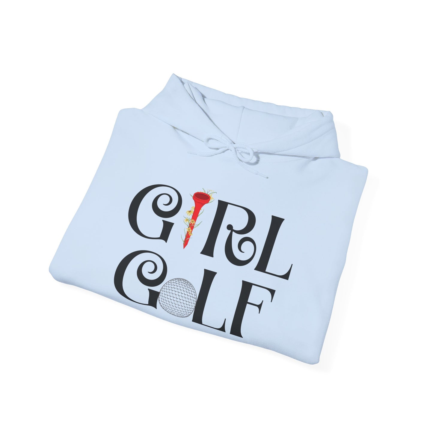 Girl Golf Hoodie - Bold Statement Design