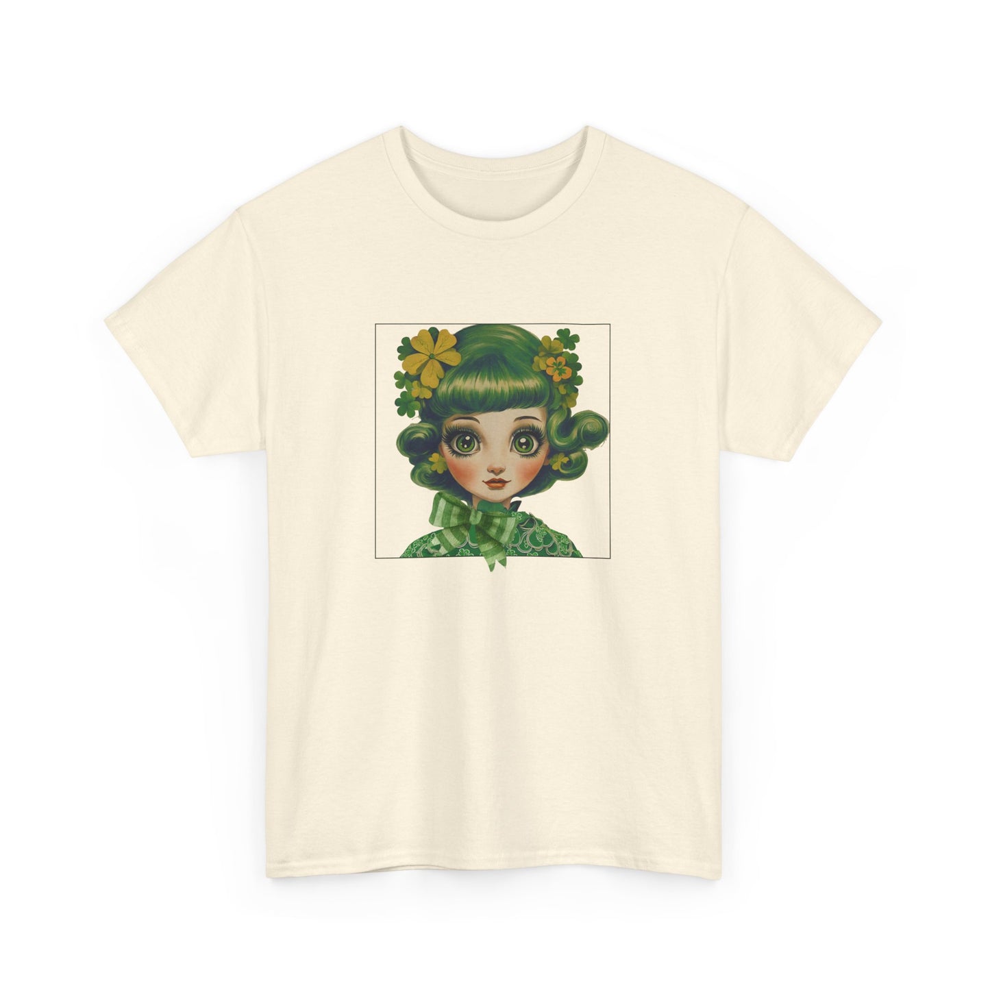 T-Shirt - Irish Eyes Are Smiling Big Eyes Irish Gal