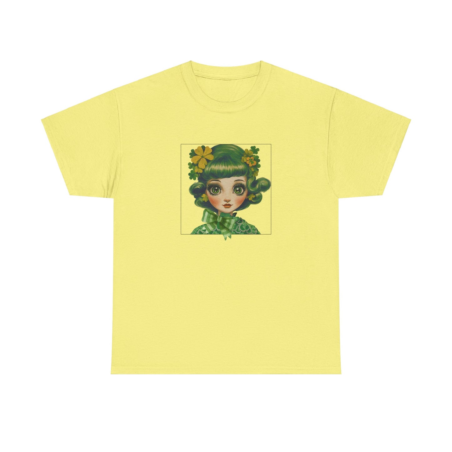 T-Shirt - Irish Eyes Are Smiling Big Eyes Irish Gal