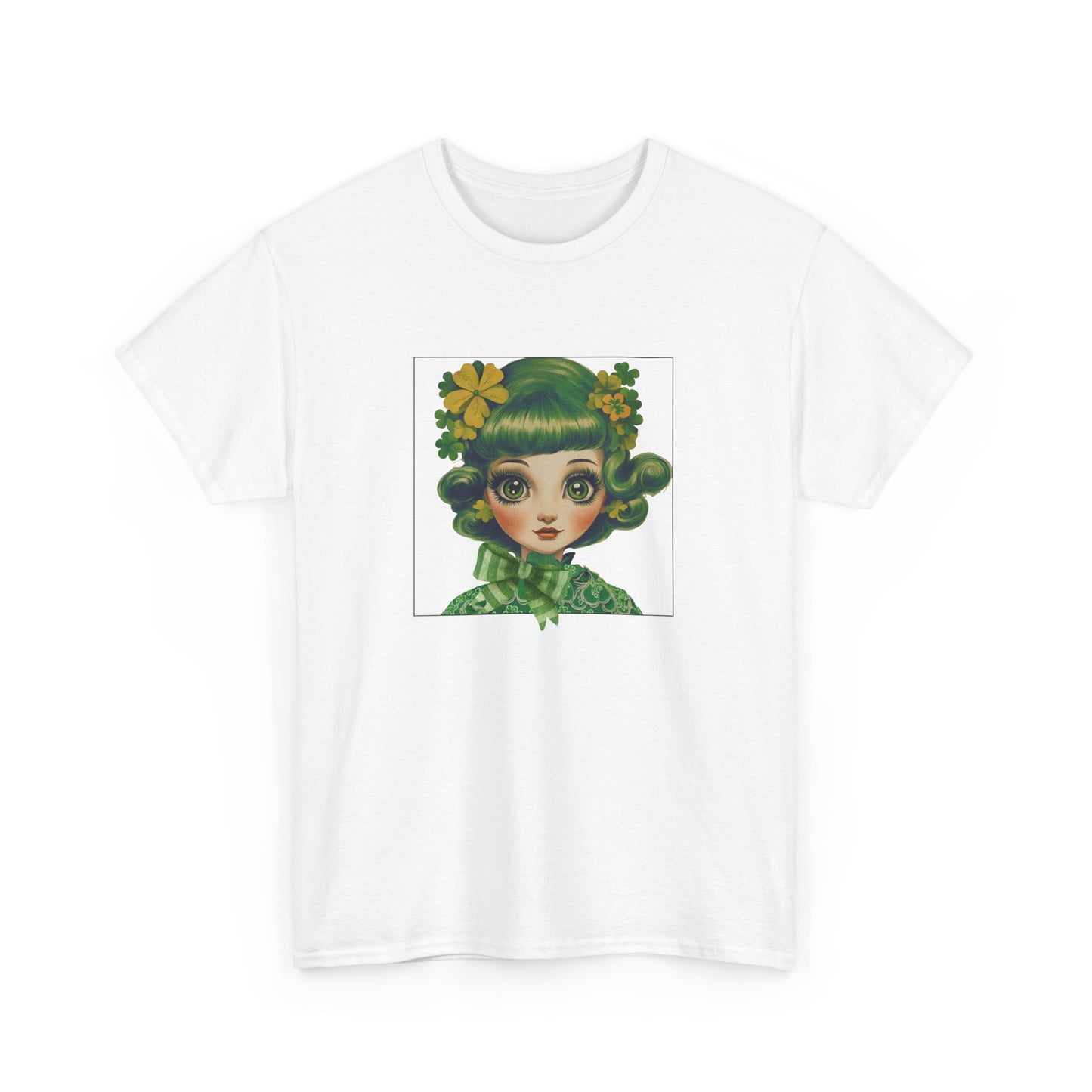 T-Shirt - Irish Eyes Are Smiling Big Eyes Irish Gal