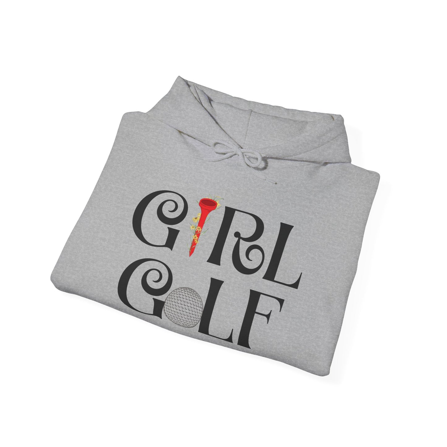 Girl Golf Hoodie - Bold Statement Design