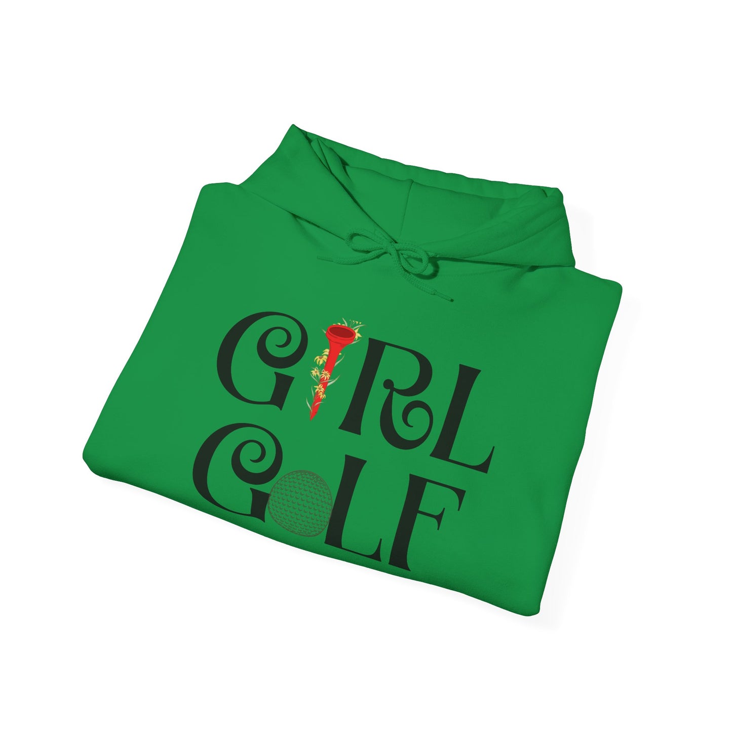 Girl Golf Hoodie - Bold Statement Design