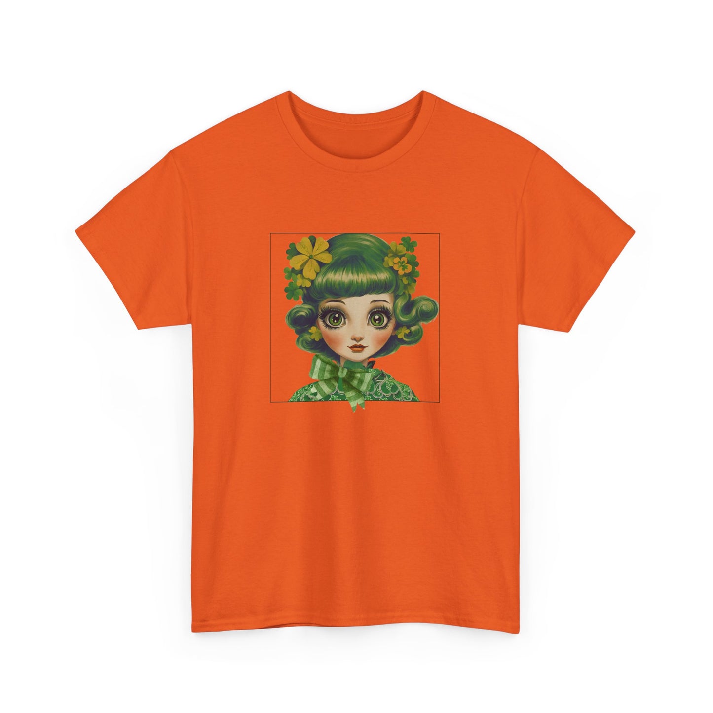 T-Shirt - Irish Eyes Are Smiling Big Eyes Irish Gal