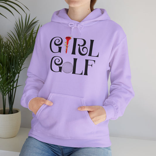 Girl Golf Hoodie - Bold Statement Design