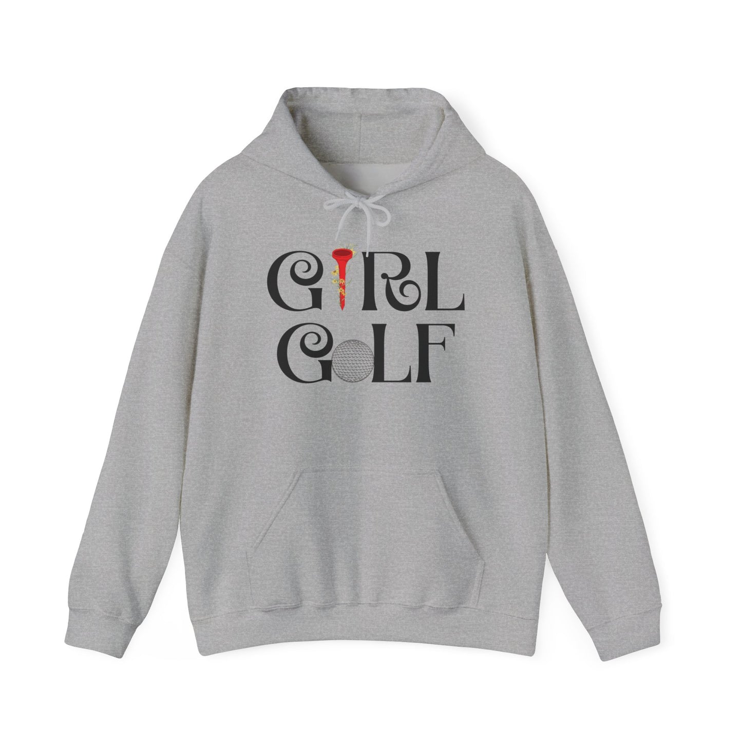 Girl Golf Hoodie - Bold Statement Design