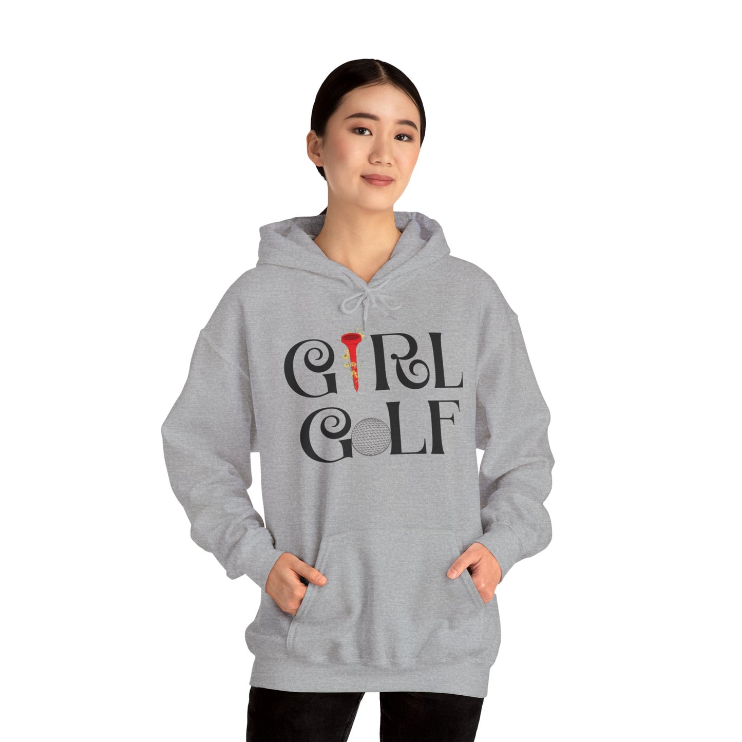 Girl Golf Hoodie - Bold Statement Design