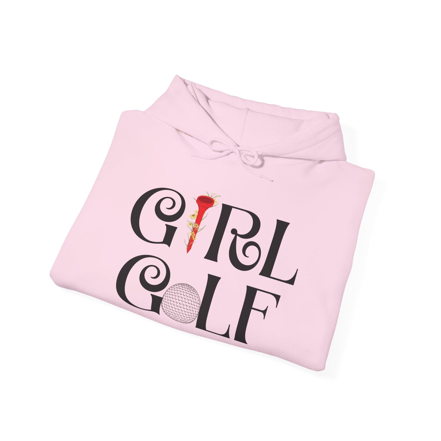 Girl Golf Hoodie - Bold Statement Design