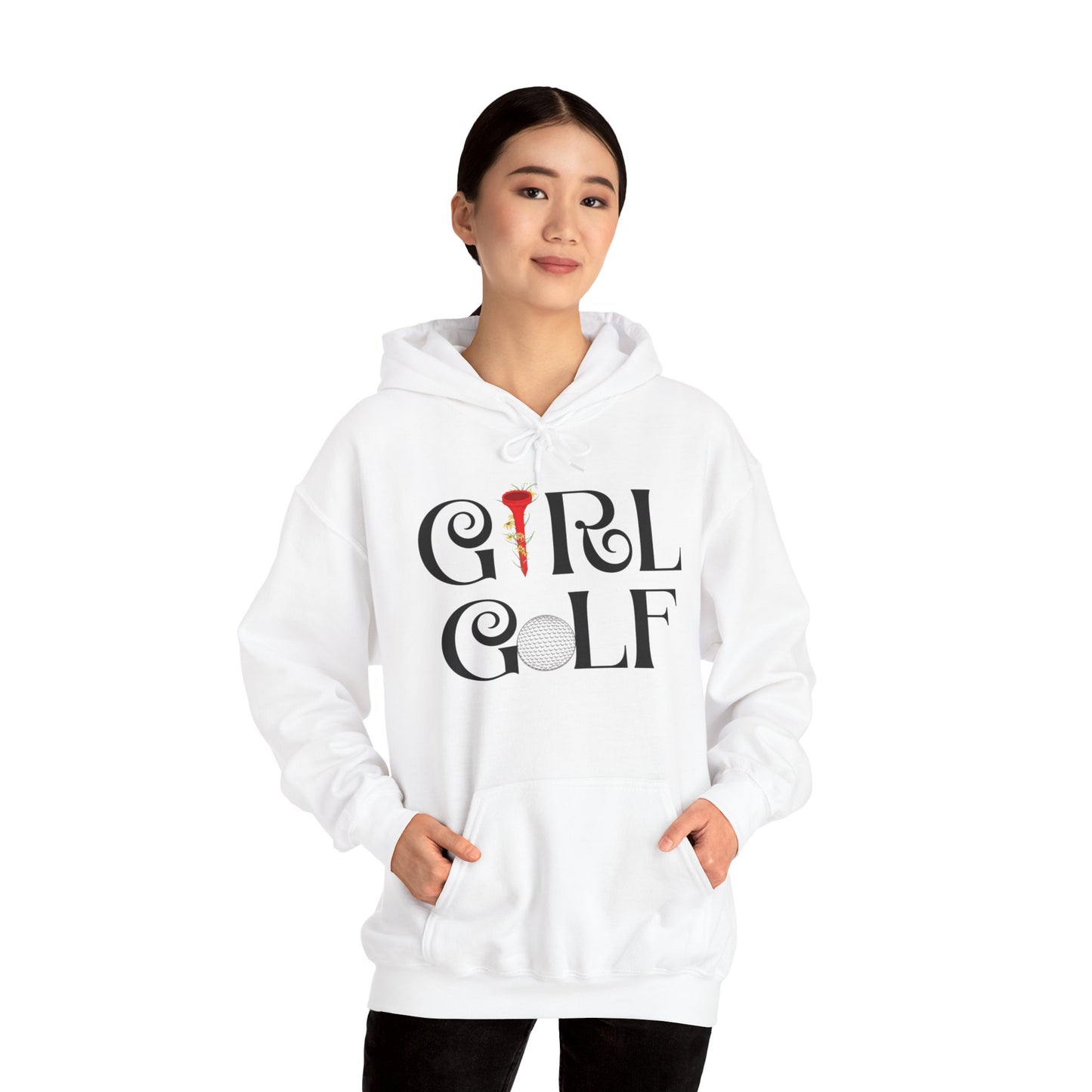 Girl Golf Hoodie - Bold Statement Design