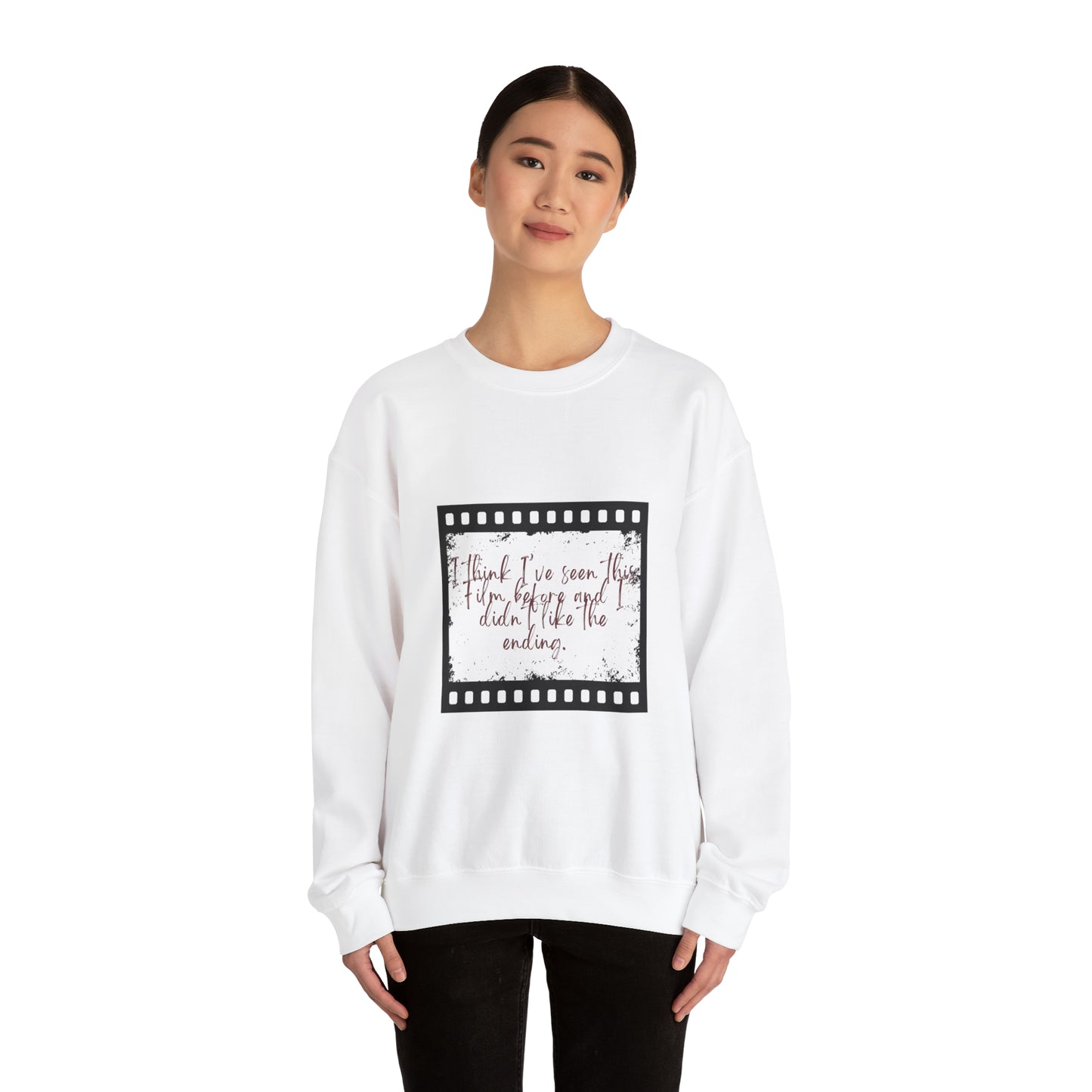 The ending Taylor Swift Lyric Unisex Heavy Blend™ Crewneck Sweatshirt