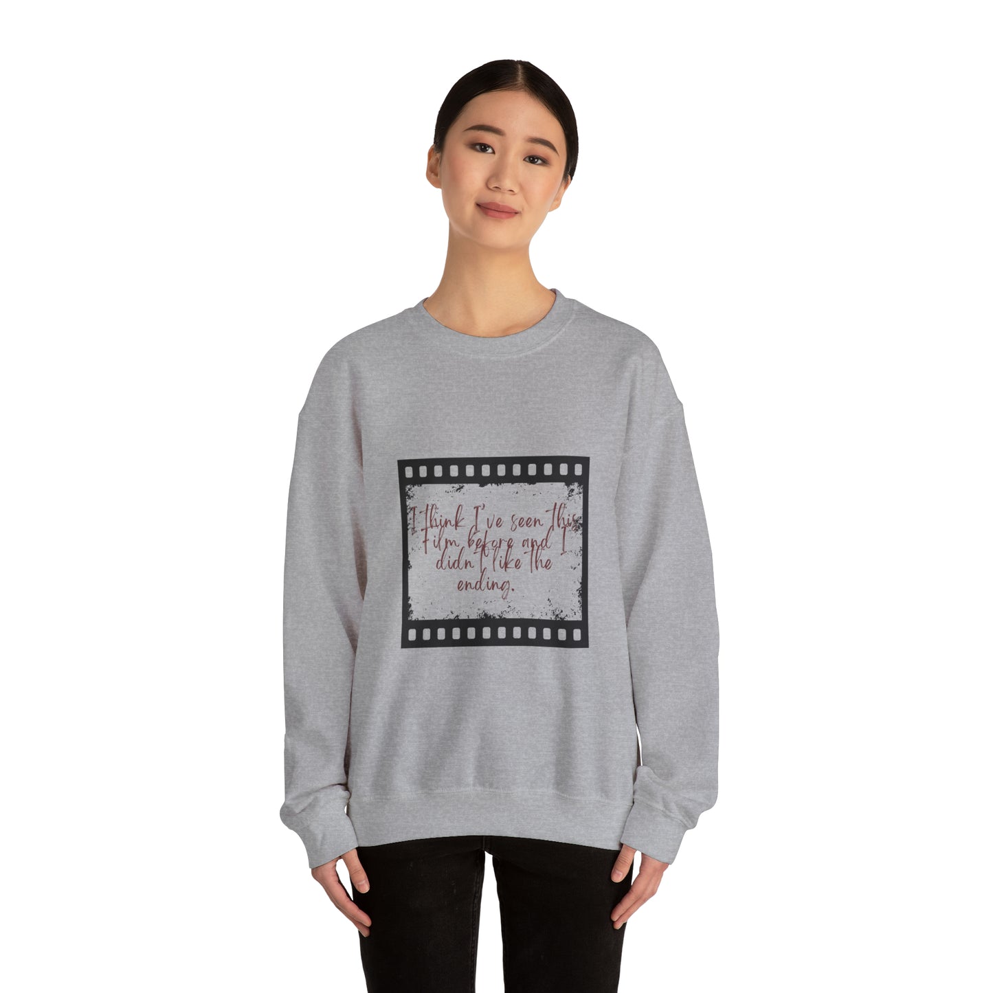 The ending Taylor Swift Lyric Unisex Heavy Blend™ Crewneck Sweatshirt