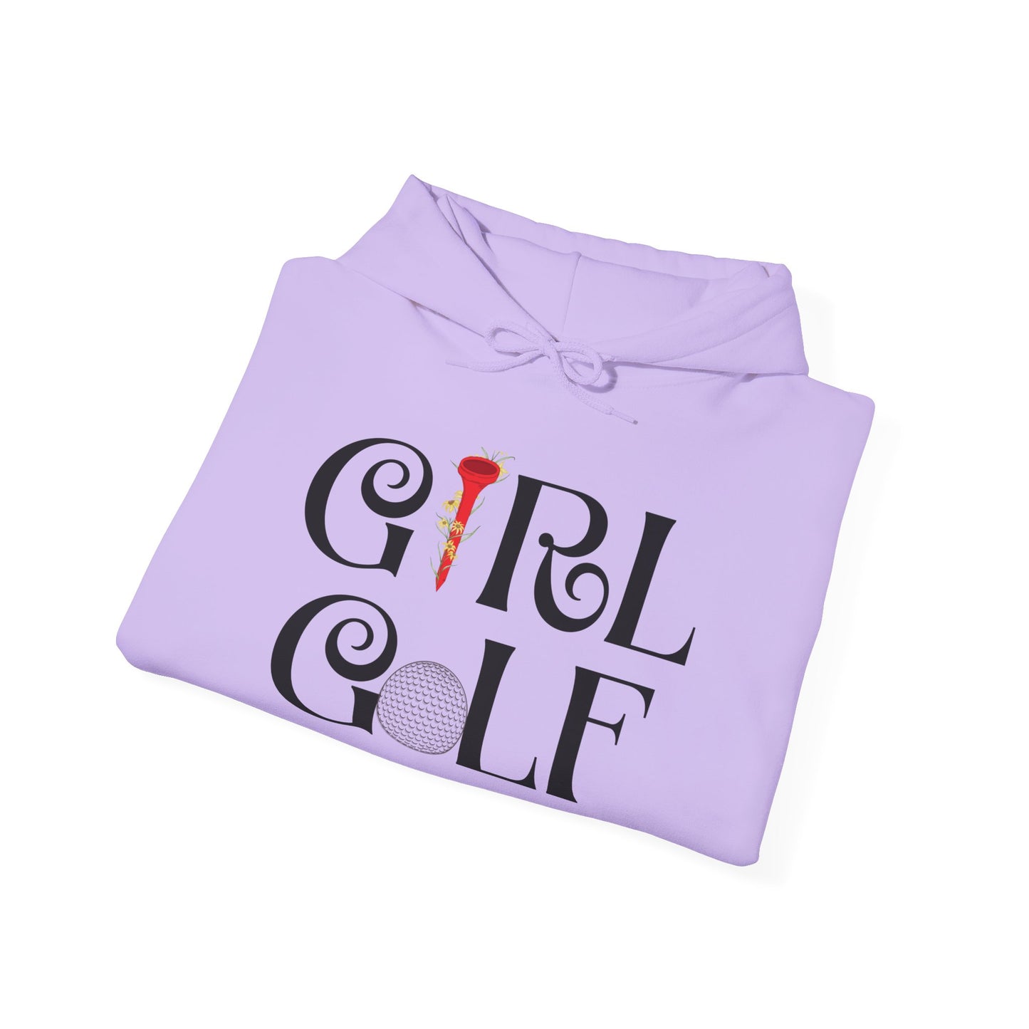 Girl Golf Hoodie - Bold Statement Design