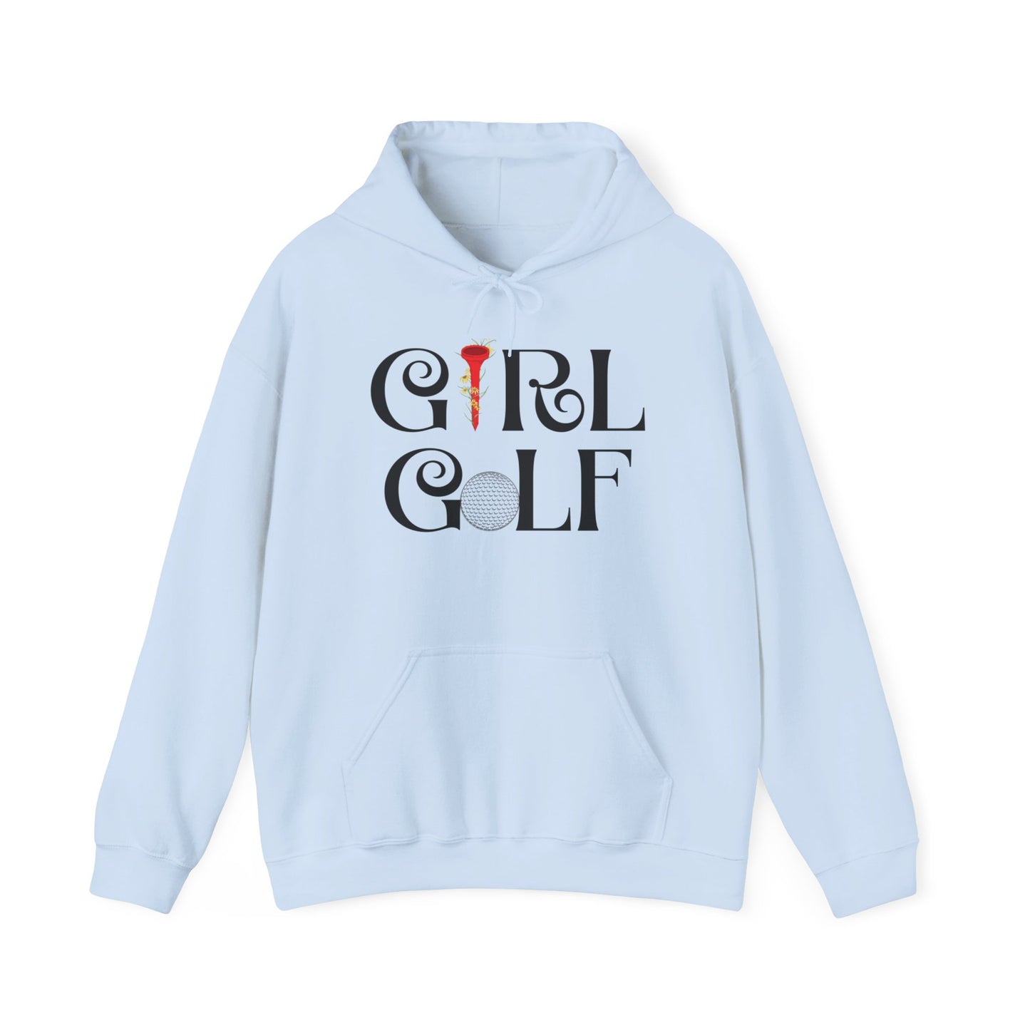 Girl Golf Hoodie - Bold Statement Design