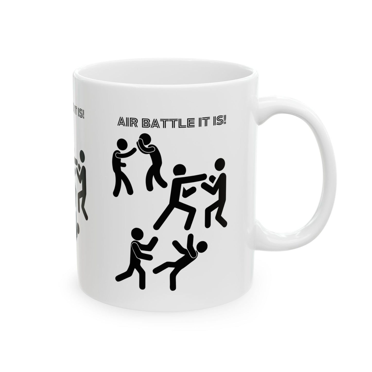 11 oz Ceramic Air Battle Mug